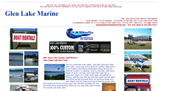 Desktop Screenshot of glenlakemarine.com
